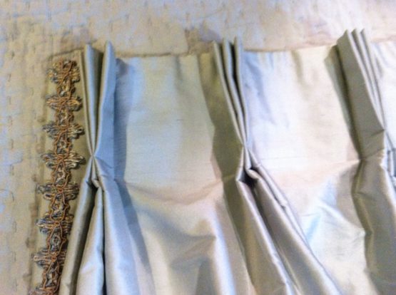 How to make double pinch pleat curtains.