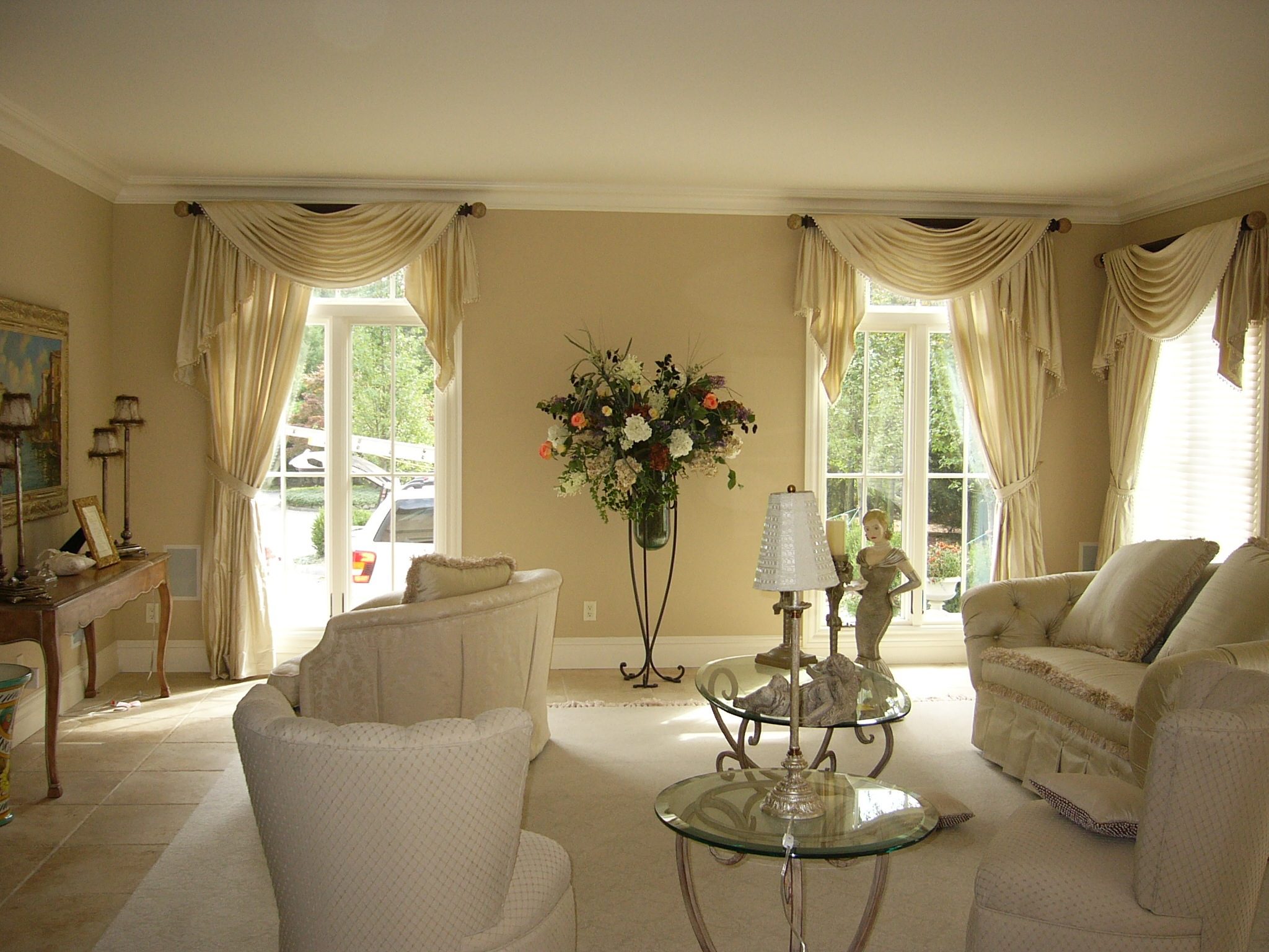 Valances and Swags by Curtains Boutique in NJ