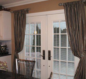 Tie Back Panels On French Doors Curtains Boutique